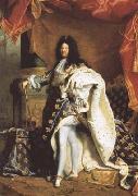 Hyacinthe Rigaud Portrait of Louis XIV (mk08) oil